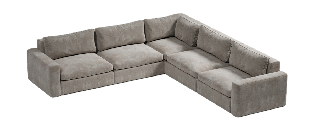 narożnik L XL do salonu nowoczesny styl