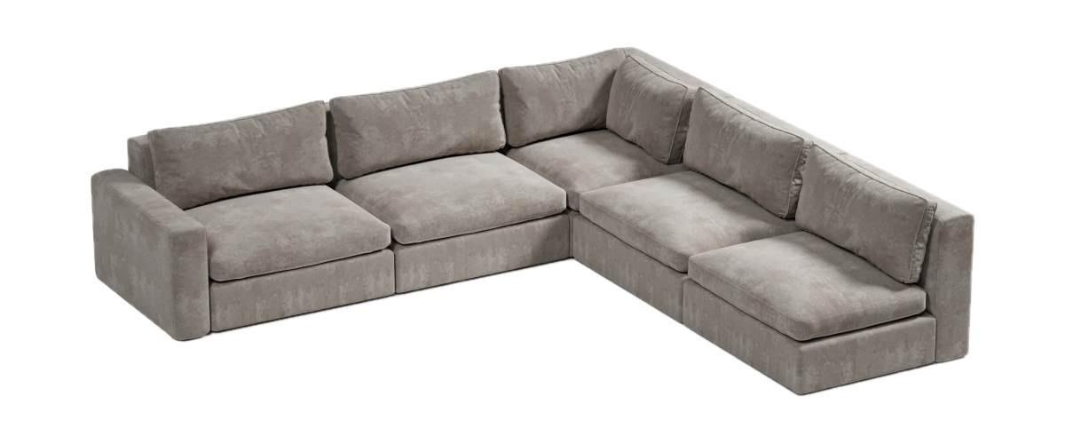 narożnik L XL z jednym podłokietnikiem