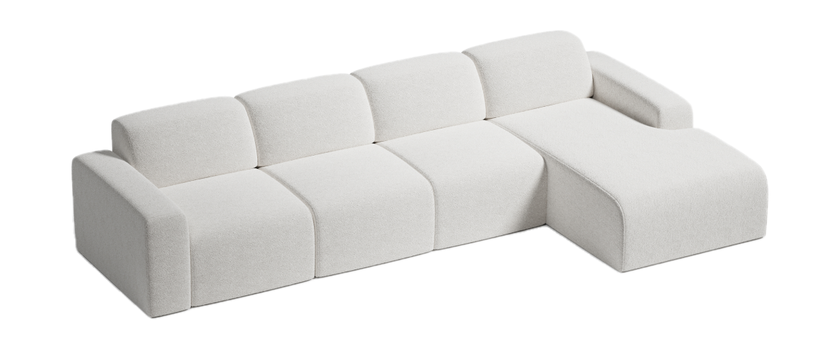 narożnik modułowy L Modulare Model 4 – profil