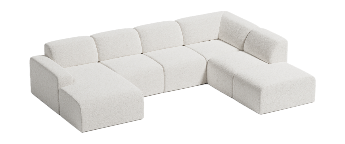 narożnik modułowy U Modulare Model 3 – profil