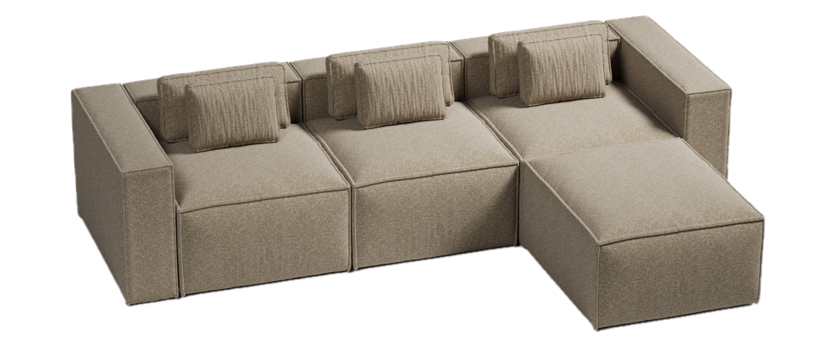 Narożnik SEGMENTO L - Model 3 | Segmento Desire Furniture