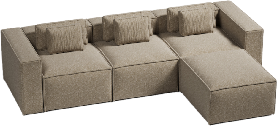 Narożnik SEGMENTO L - Model 3 | Segmento Desire Furniture