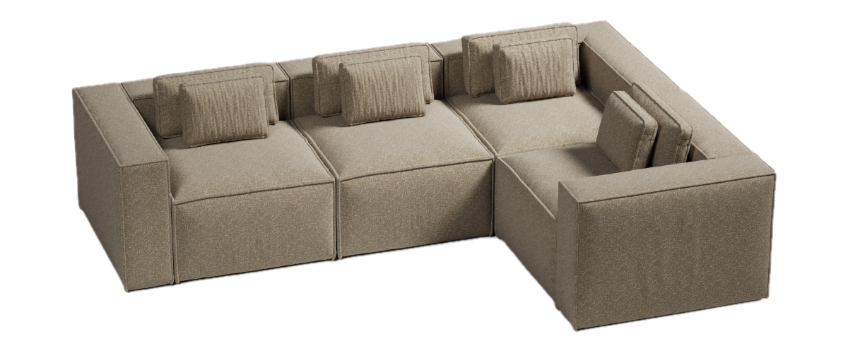 Narożnik SEGMENTO L - Model 6 | Segmento Desire Furniture