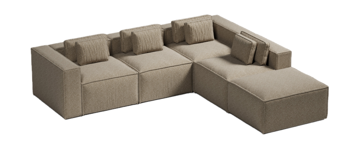 Narożnik SEGMENTO L - Model 7 | Segmento Desire Furniture