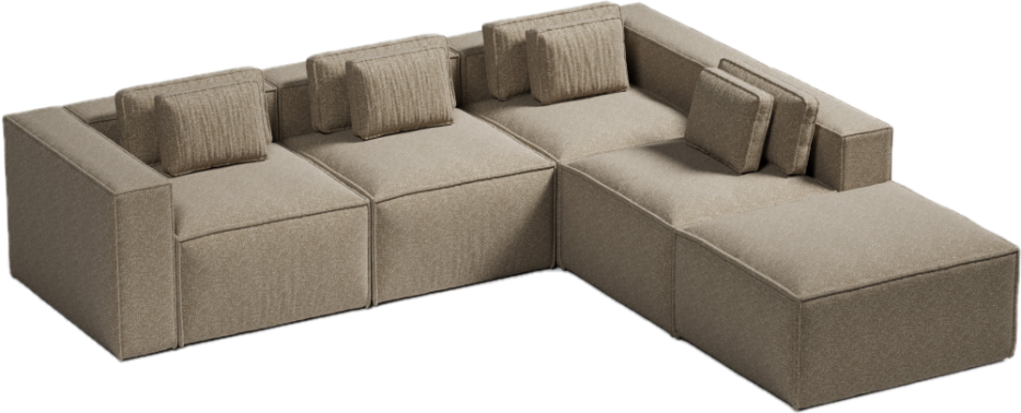 Narożnik SEGMENTO L - Model 7 | Segmento Desire Furniture