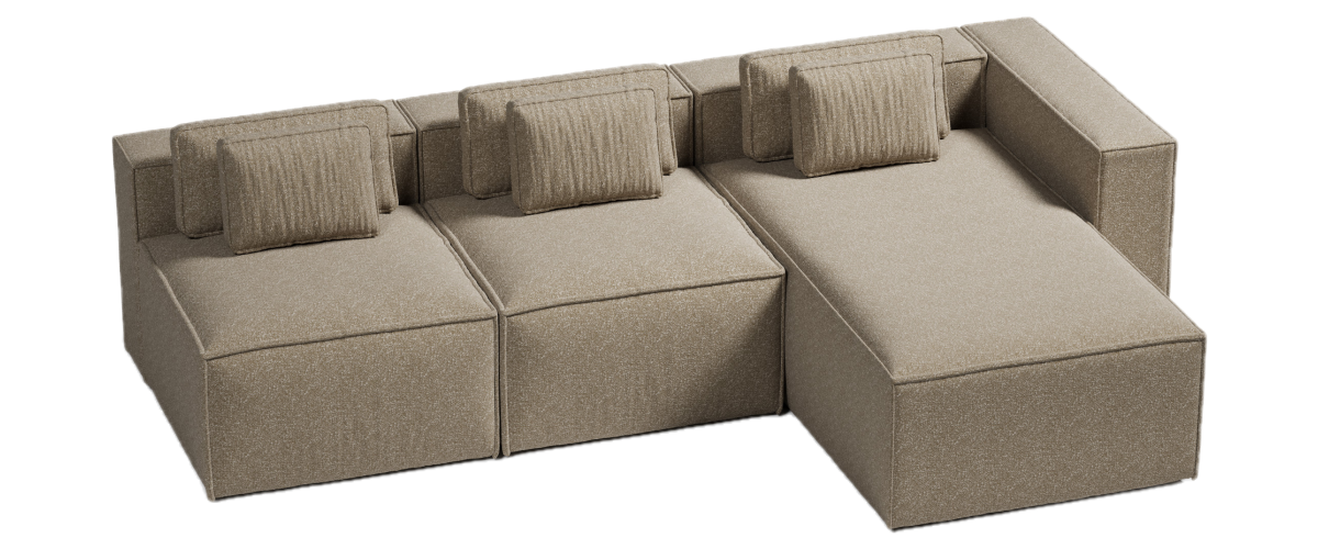 Narożnik SEGMENTO L - Model 9 | Segmento Desire Furniture