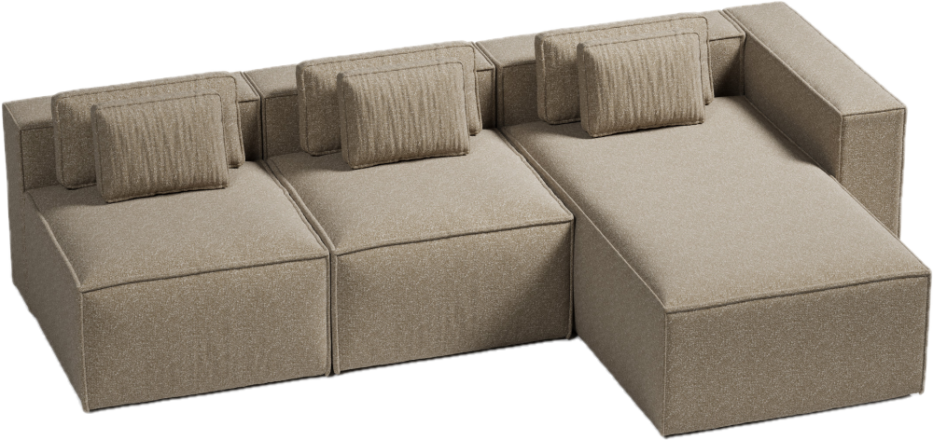 Narożnik SEGMENTO L - Model 9 | Segmento Desire Furniture