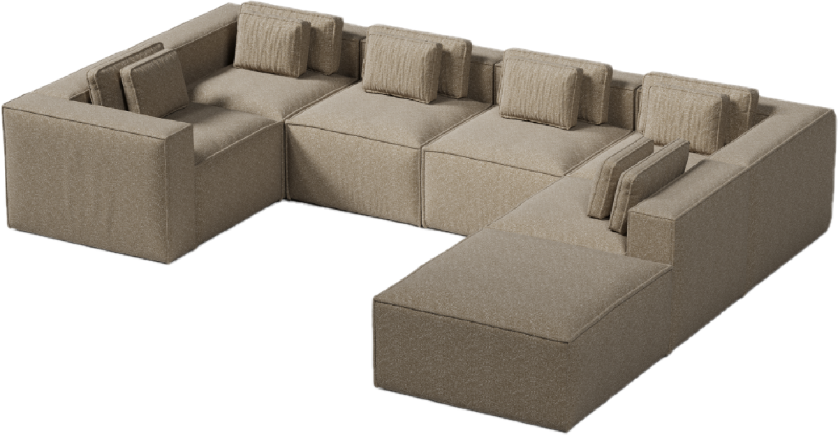 Narożnik SEGMENTO U - Model 1 | Segmento Desire Furniture