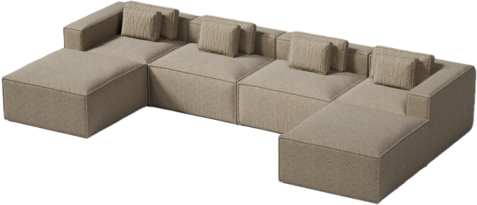 Narożnik SEGMENTO U - Model 2 | Segmento Desire Furniture