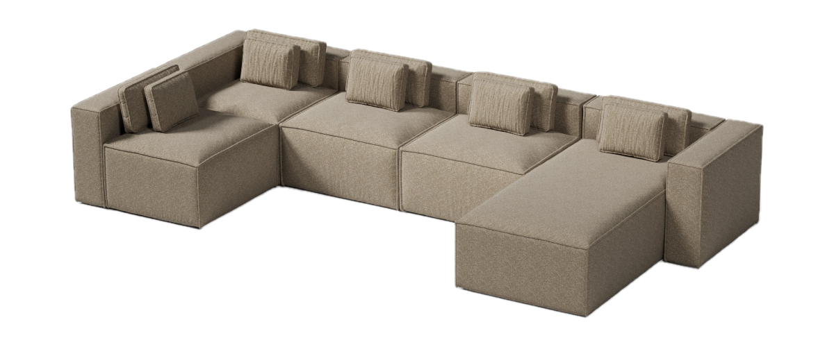 Narożnik SEGMENTO U - Model 3 | Segmento Desire Furniture