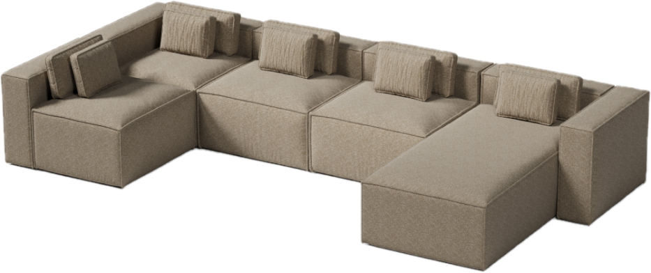 Narożnik SEGMENTO U - Model 3 | Segmento Desire Furniture