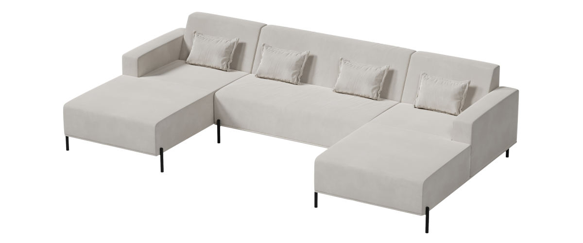 narożnik U Cuscino Model 2 do salonu