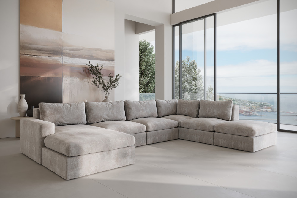 elegancki narożnik do salonu z kolekcji SOFFICE