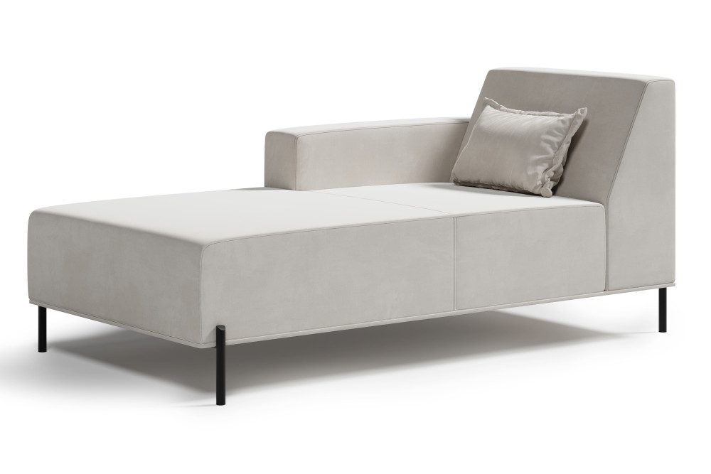 szezlong tapicerowany Cuscino z miękkim siedziskiem