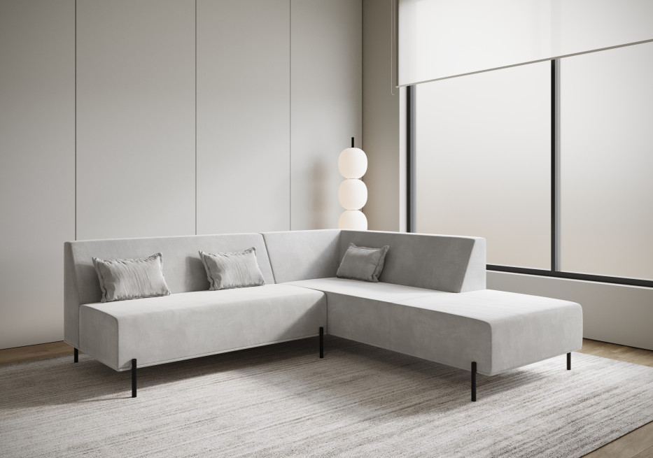 narożnik Cuscino Model 4 z miękkim siedziskiem