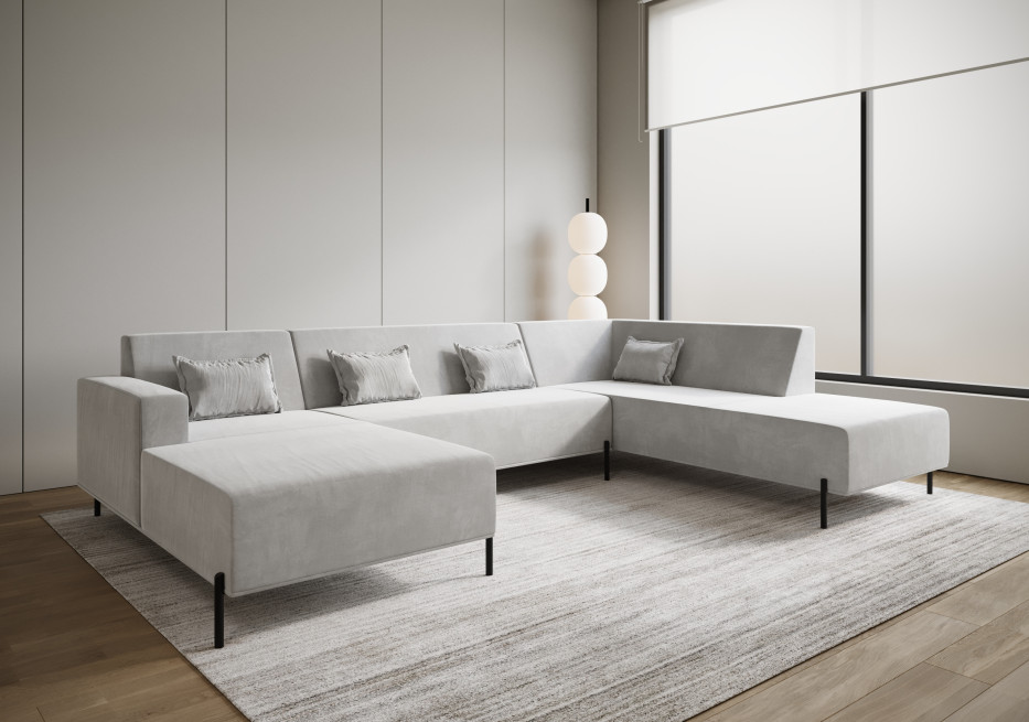 narożnik Cuscino U Model 3 z poduchami