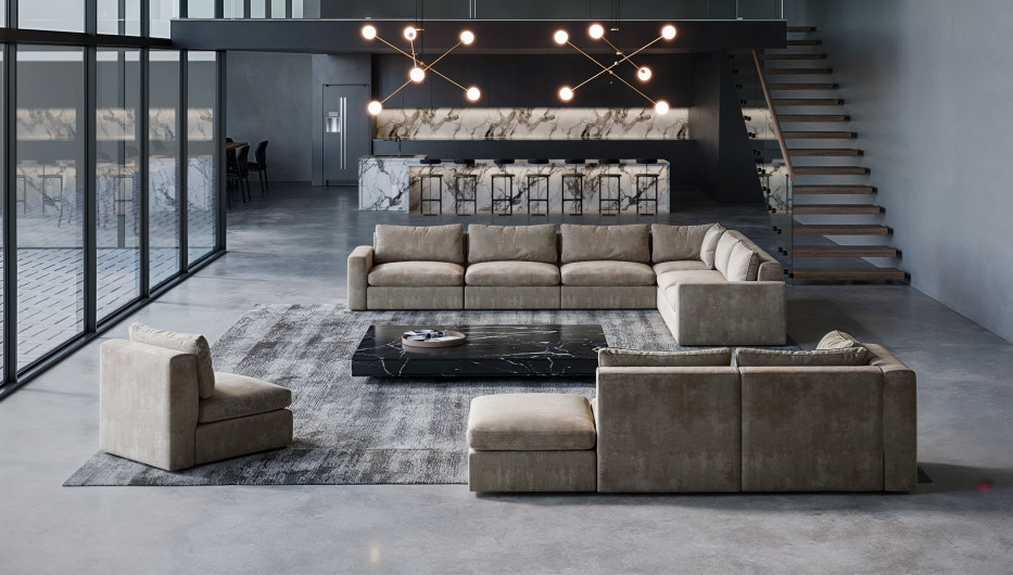 Sofa SOFFICE - Model 2 | Custom category Desire Furniture
