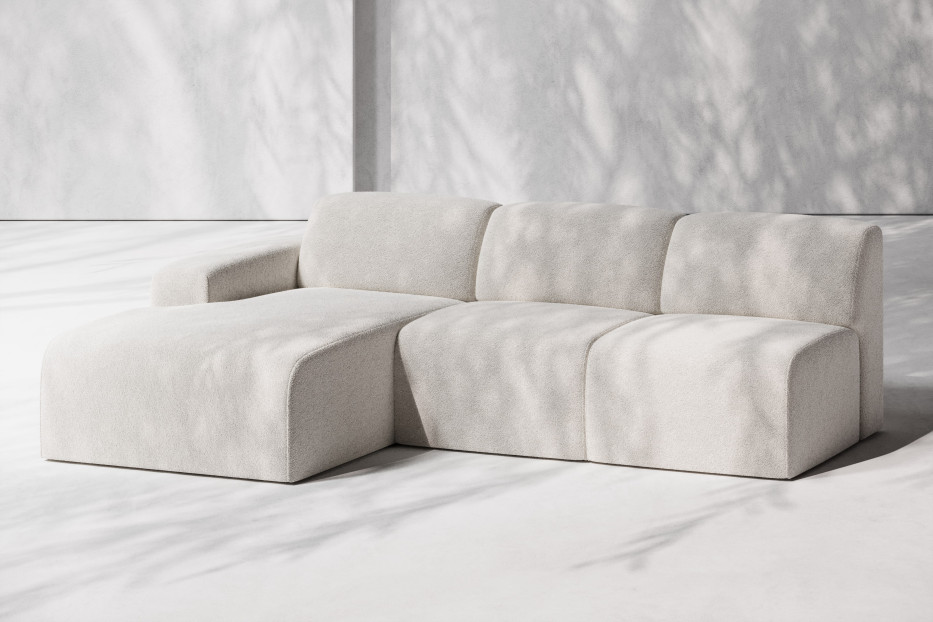 narożnik modułowy Modulare L Model 3 – widok frontowy