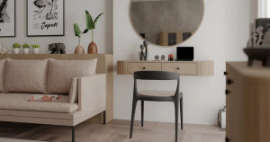 elegancka toaletka Ovalio