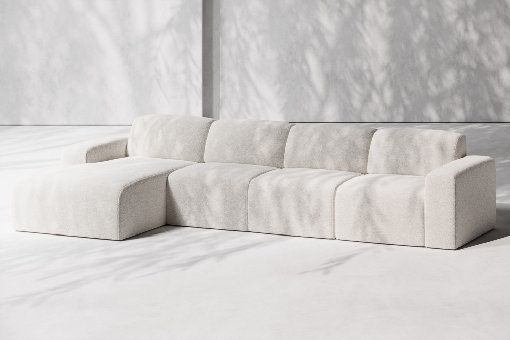 narożnik modułowy Modulare L Model 4 – widok frontowy