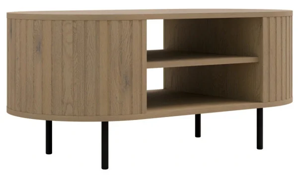 stolik kawowy Ovalio 100 cm dąb cremona