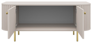 nowoczesna szafka rtv Ovalio do salonu