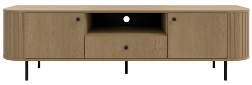 szafka rtv Ovalio 180 cm dąb cremona