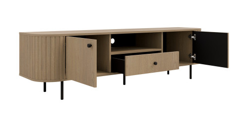 szafka pod telewizor Ovalio dąb cremona