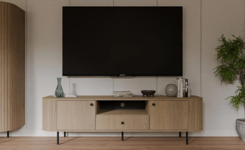 szafka rtv z szufladą Ovalio