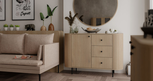 lustro do przedpokoju Ovalio