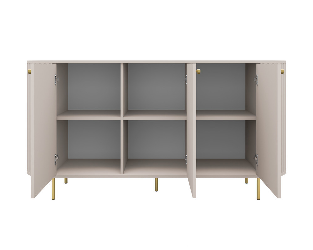 komoda do przechowywania Ovalio beż piaskowy