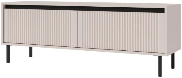 Szafka pod telewizor OSAKA 140 cm, do salonu, beż piaskowy