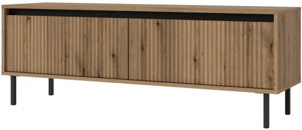 Szafka pod telewizor OSAKA 140 cm, do salonu, dąb evoke