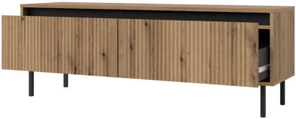 Szafka pod telewizor OSAKA 140 cm dąb evoke