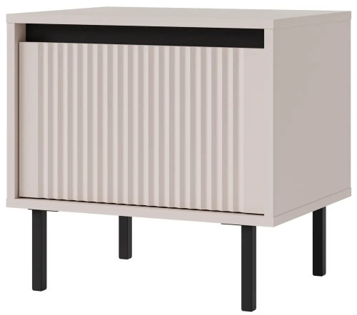 Stolik nocny OSAKA 52 cm beż piaskowy