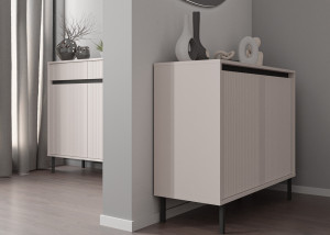 komoda dwudrzwiowa OSAKA 100 cm beż piaskowy