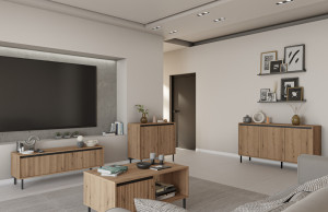 komoda do salonu OSAKA 100 cm dąb evoke