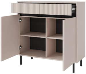 nowoczesna komoda OSAKA 100 cm z szufladami beż piaskowy