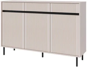 Pojemna komoda z szufladami OSAKA 149 cm, do salonu, beż piaskowy