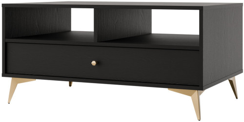 prostokątny stolik kawowy TOKYO 100 cm czarny grafit