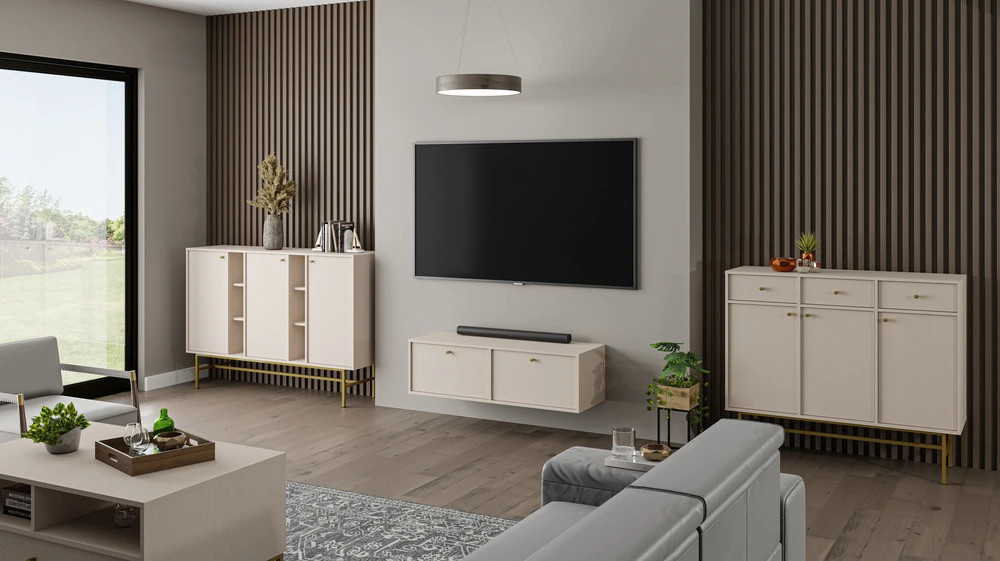 szafka rtv Tokyo wisząca minimalistyczny design