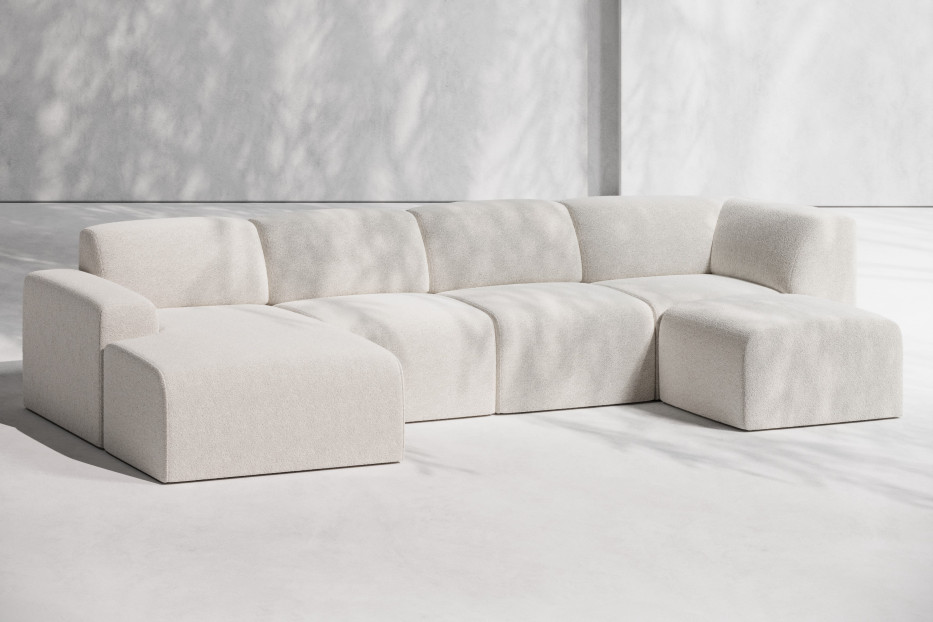 narożnik Modulare U – widok z góry