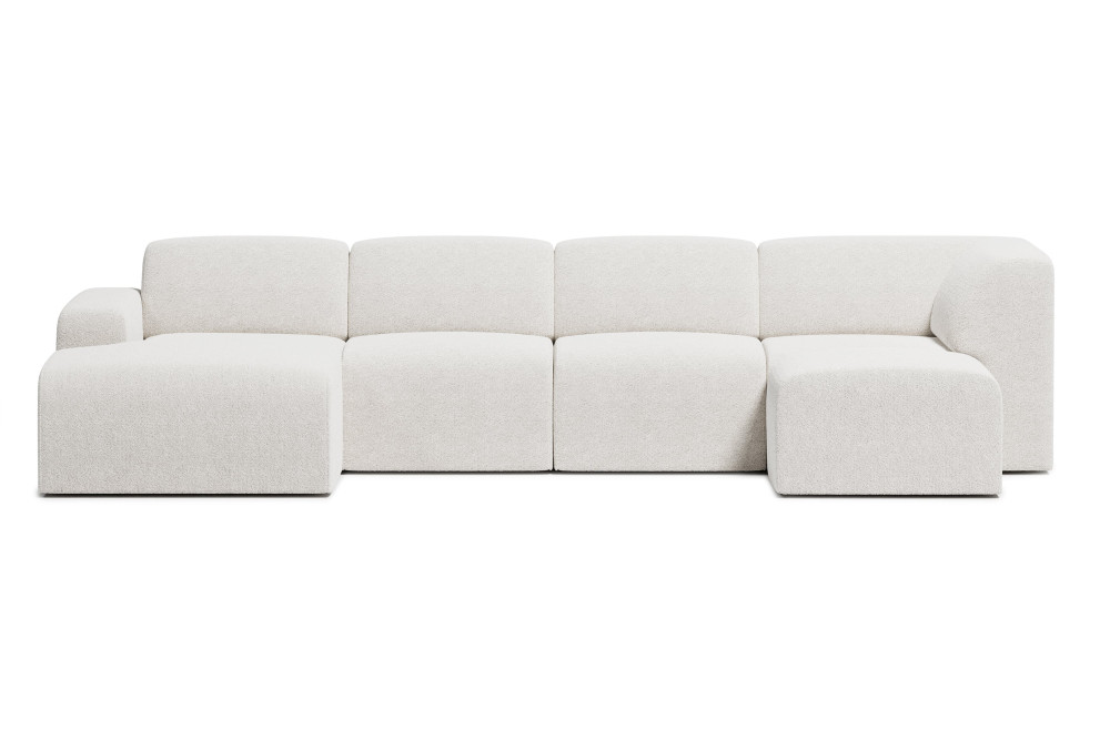 narożnik modułowy Modulare – widok tył