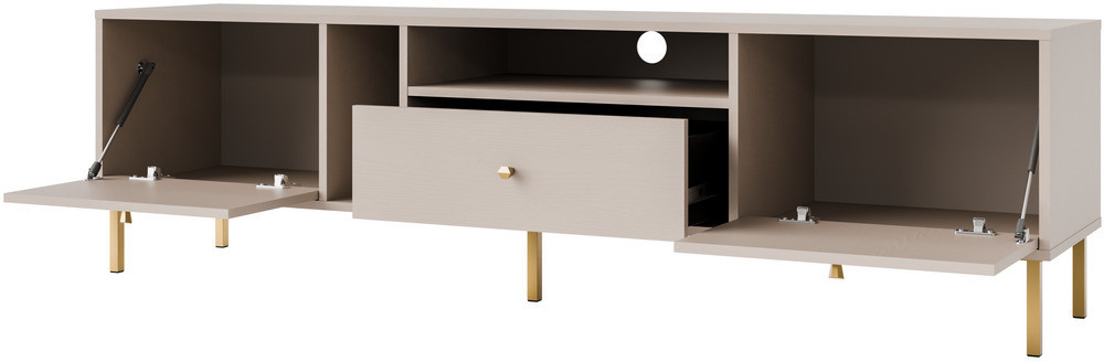 szafka rtv tokyo 180 cm beż piaskowy