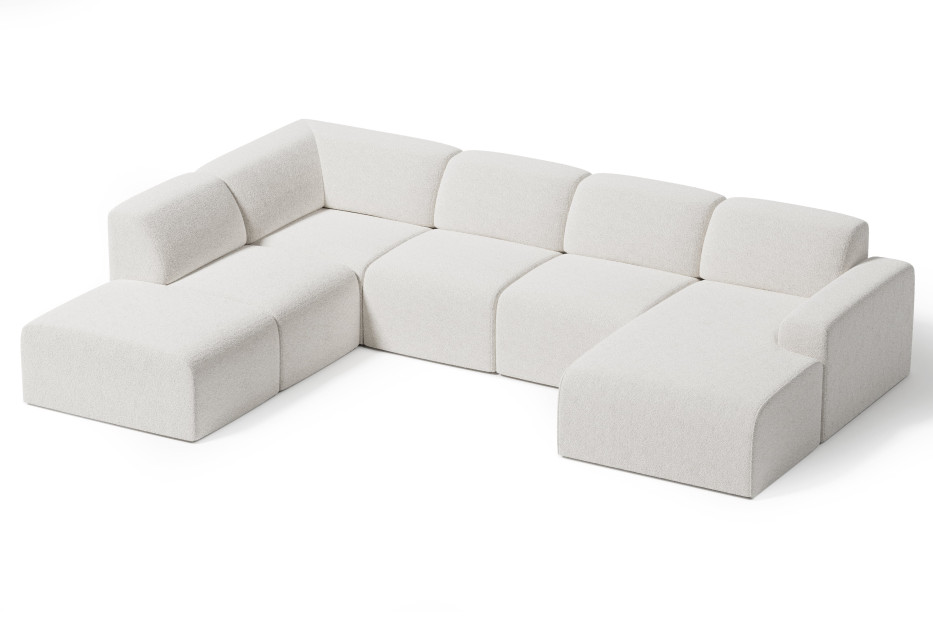 Modulare Model 3 narożnik U – detal tapicerki