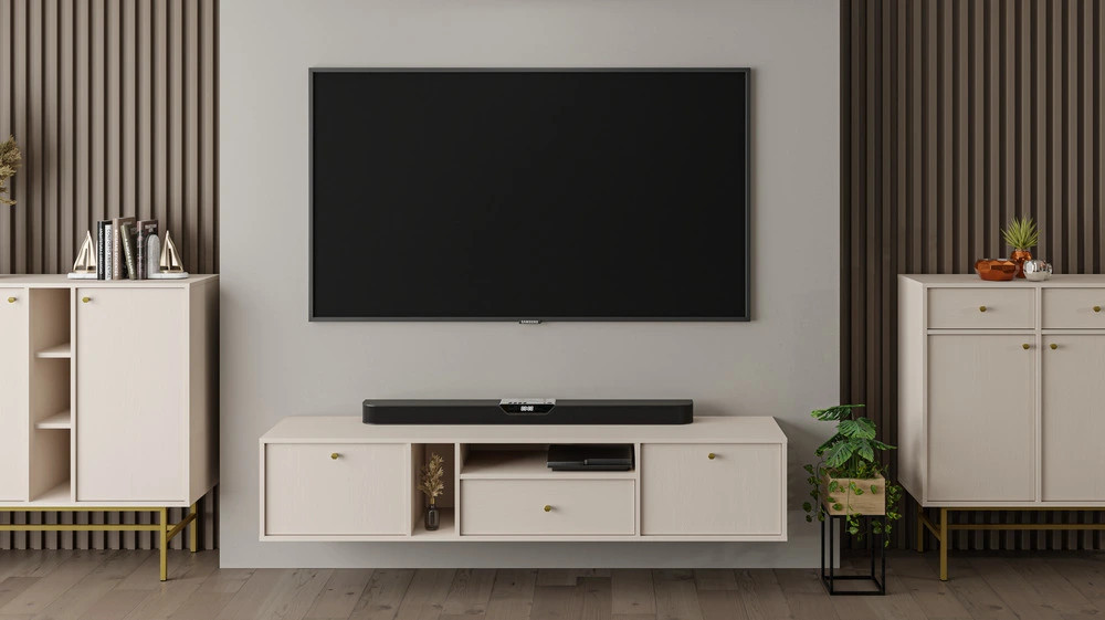 nowoczesna szafka rtv do salonu tokyo wisząca