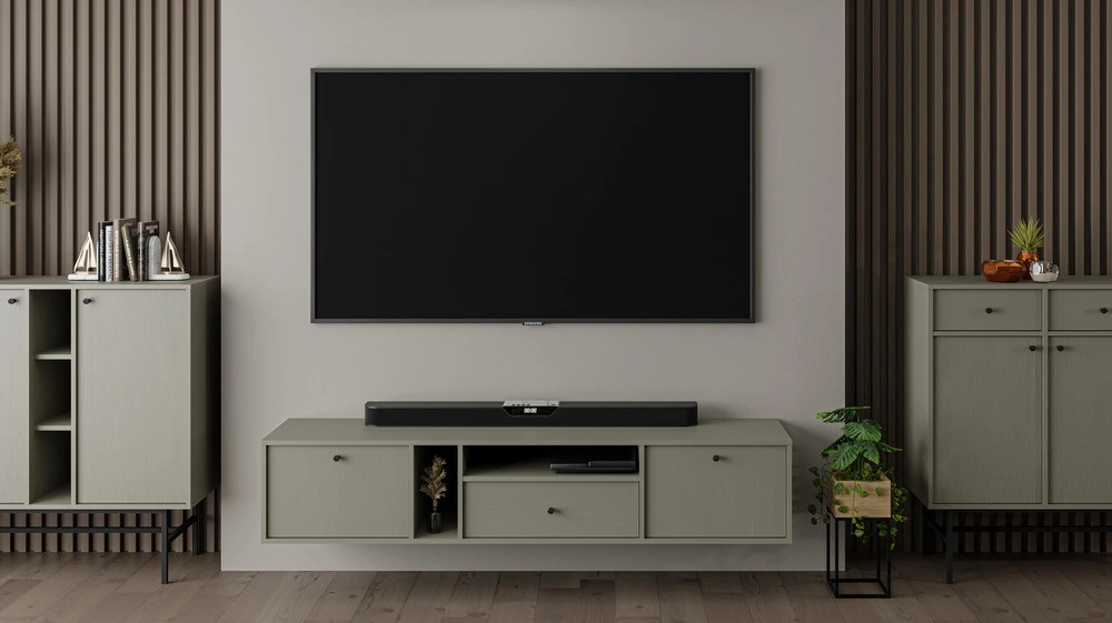 nowoczesna szafka rtv do salonu tokyo wisząca