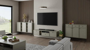 szafka pod telewizor tokyo 180 cm eukaliptus