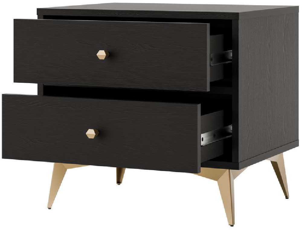 stolik nocny tokyo 52 cm z szufladami