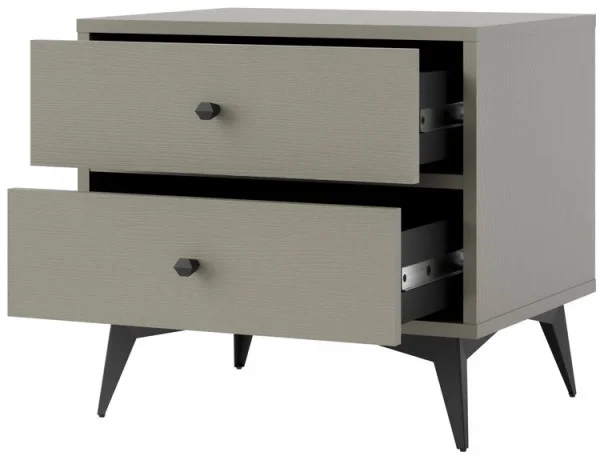 stolik nocny do sypialni tokyo 52 cm eukaliptus